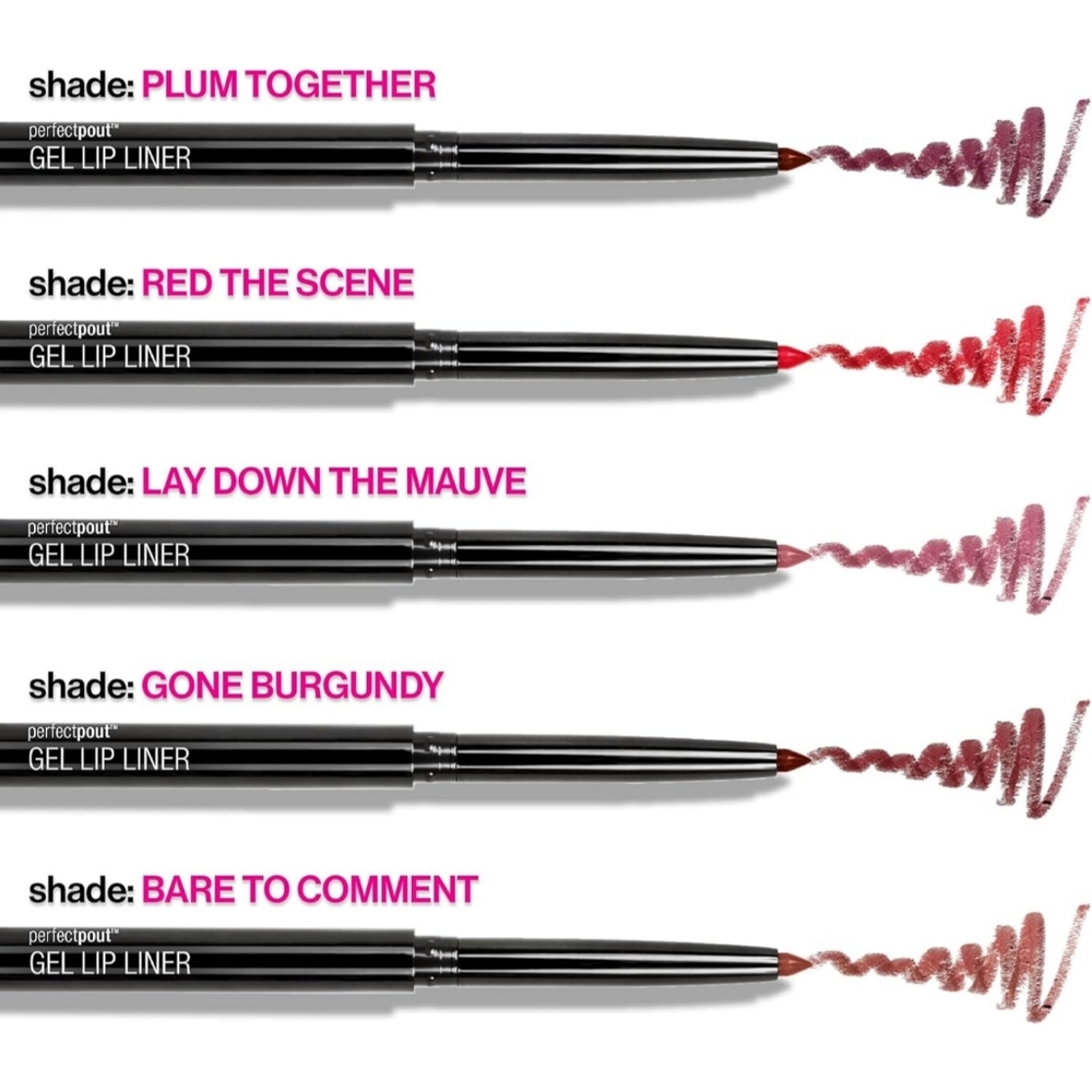 NEW Wet n Wild Perfect Pout Matte Retractable Gel Lip Liner Lay Down the Mauves - Picture 4 of 9